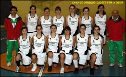 Las Cadetes A en las Semifinales.